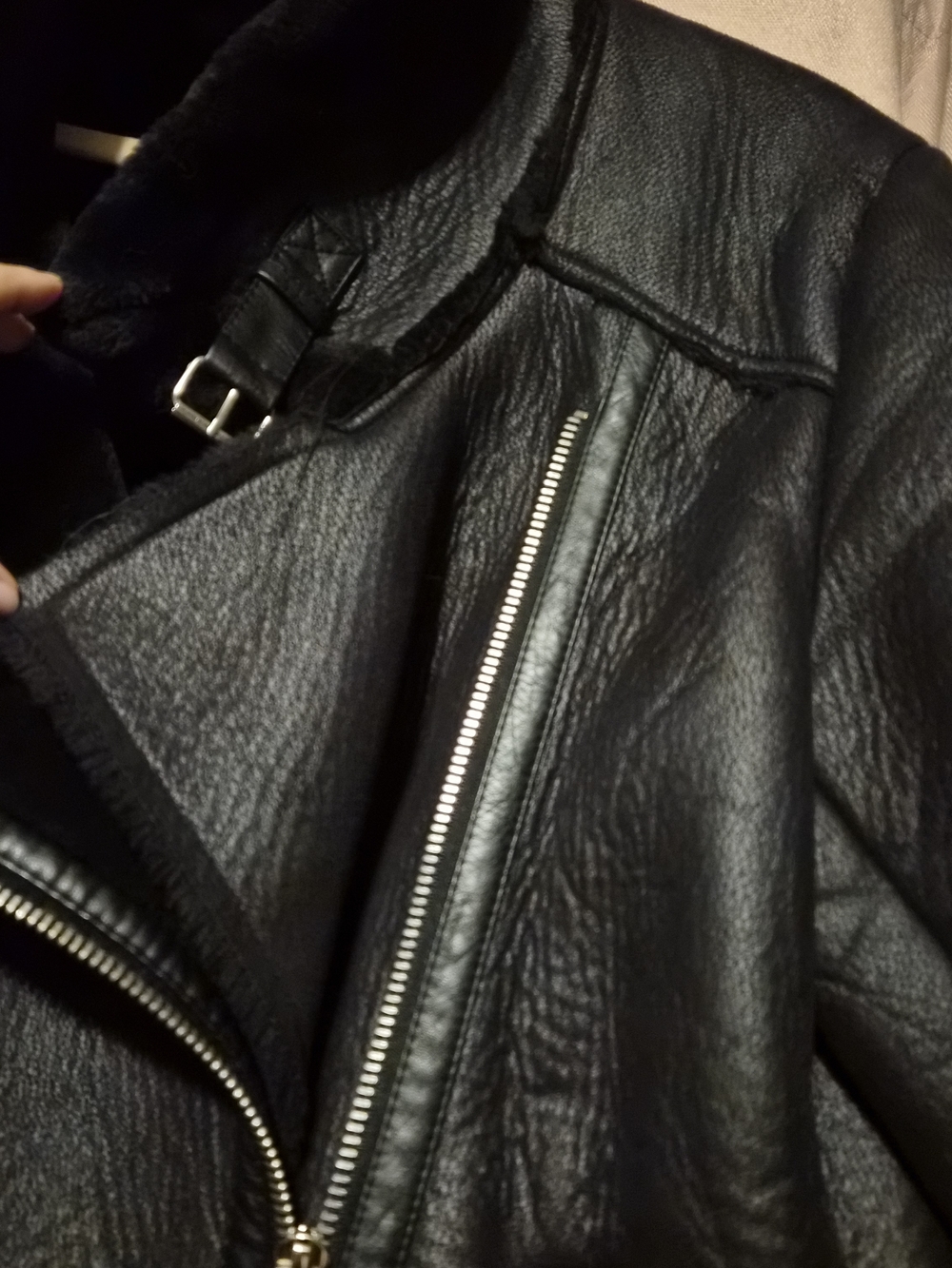 Faux Leather Jacket - Picture 4 of 8
